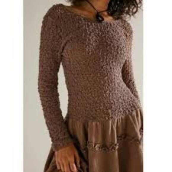 FP Movement by Free People Dresses & Skirts - NWT Free People What A Time Drop-Waist Mini Dress L